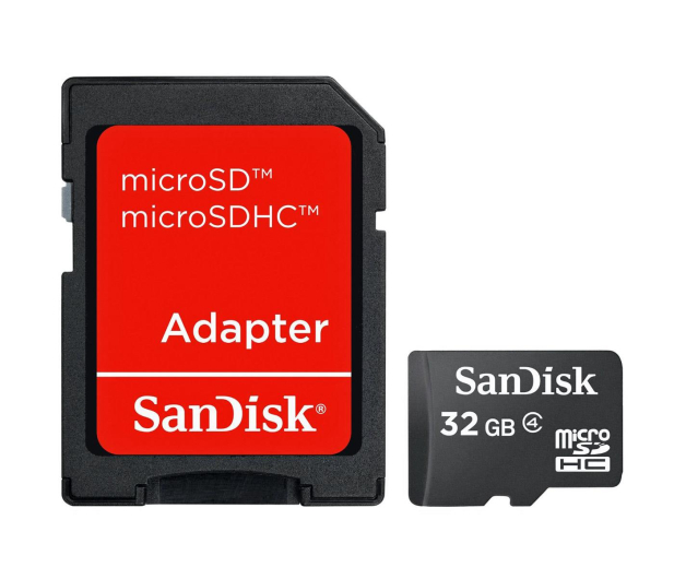 Sandisk 32GB microSDHC + Adapter SDHC UHS-I - 200670 - zdjęcie